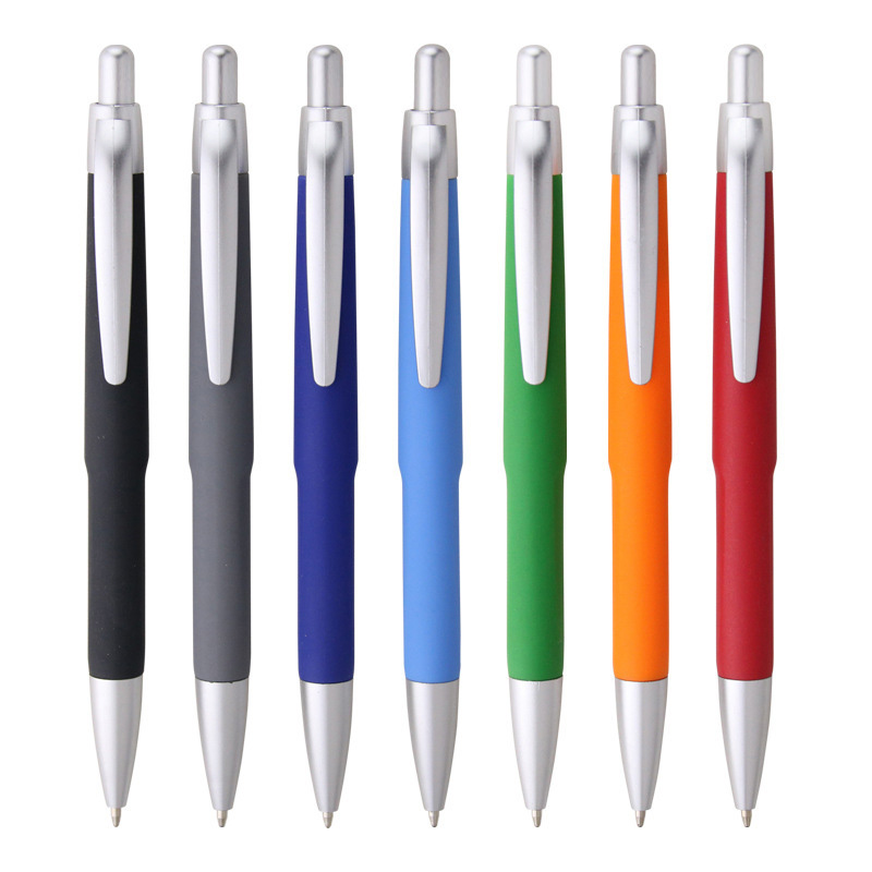 Glossy Streamlined Metal Ball-point Pen