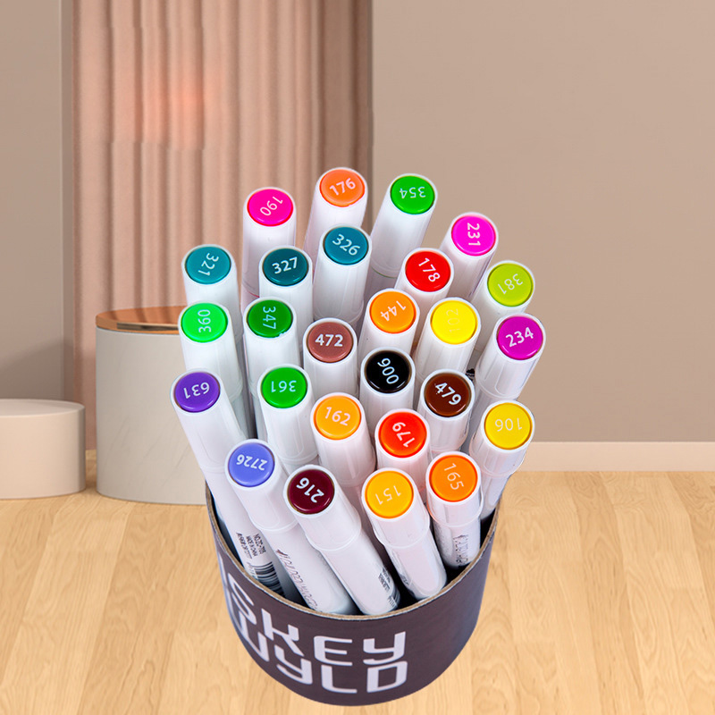 Chromatics in Hand: How the Exquisitely Designed Smooth-Lined Multicolor Marker Pen Colors Every Corner of Our Lives